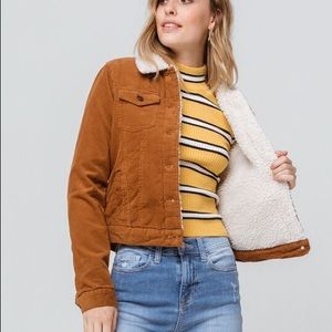 Ashley Sunrise Collection corduroy jacket